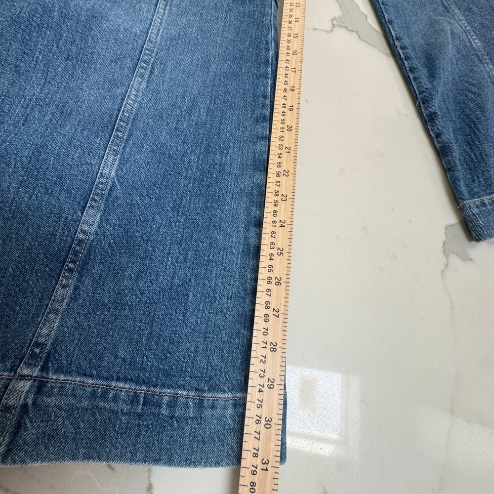 Social Tourist A&F Cargo Jeans Womens 11R W30 Ultra High Rise Wide Leg Baggy NEW - Picture 5 of 16
